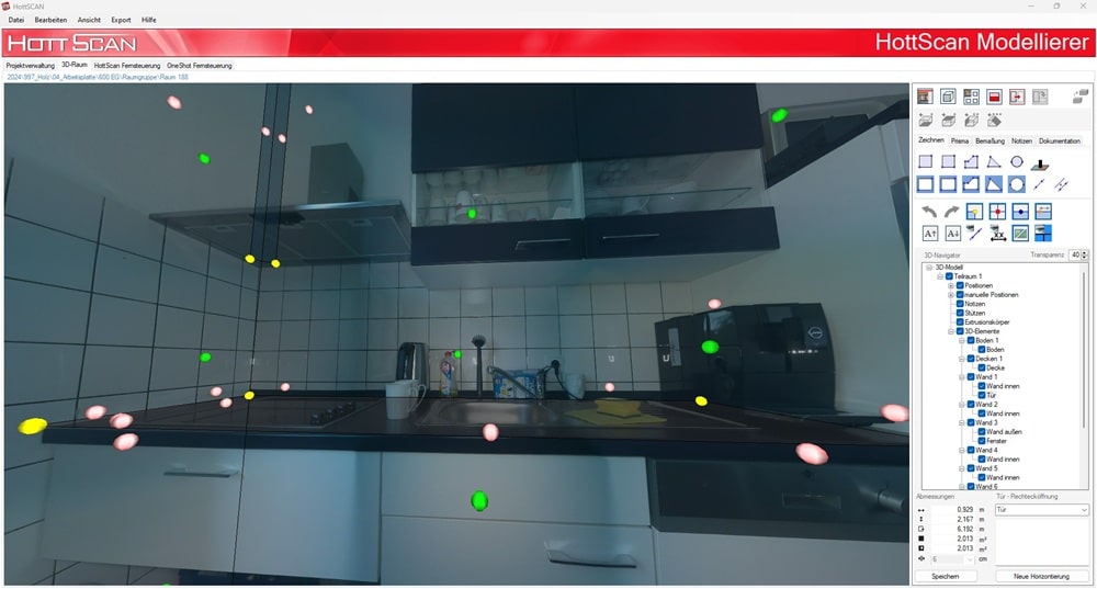 Modeller 3D kitchen planning
